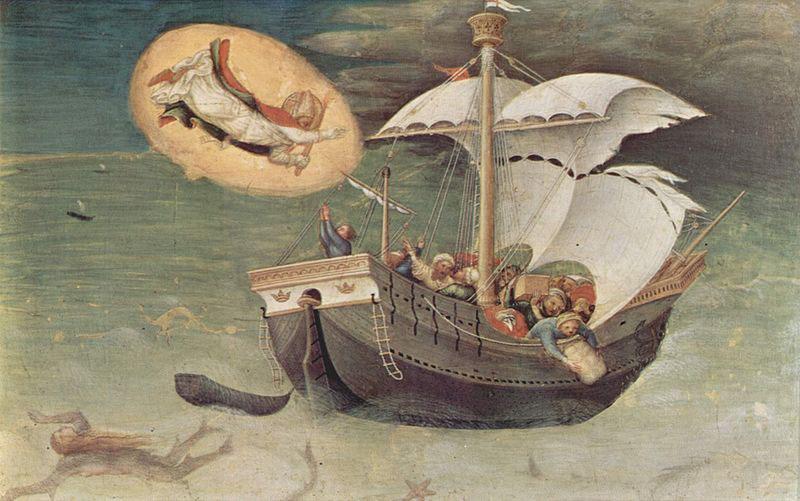 Gentile da Fabriano Quaratesi-Polyptychon, funf Predellatafeln mit Szenen aus dem Leben des Hl. Nikolaus von Bari china oil painting image